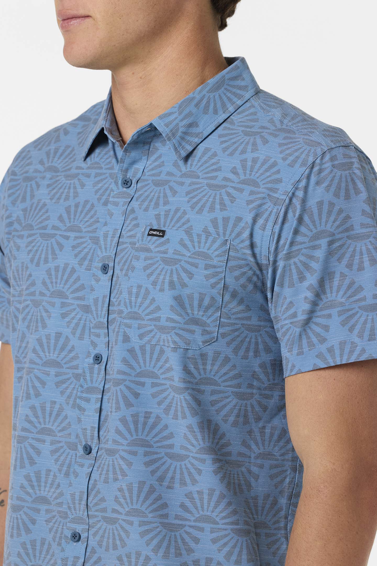slub upf standard woven sun shirt