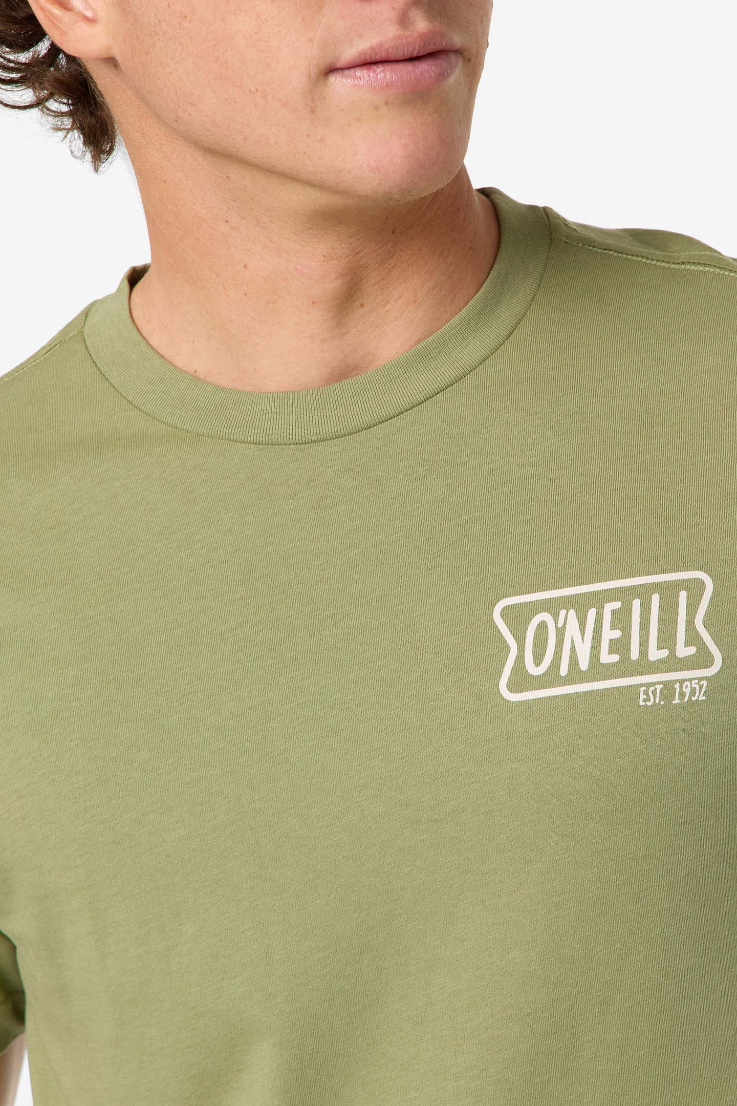 foreman classic tee oil green