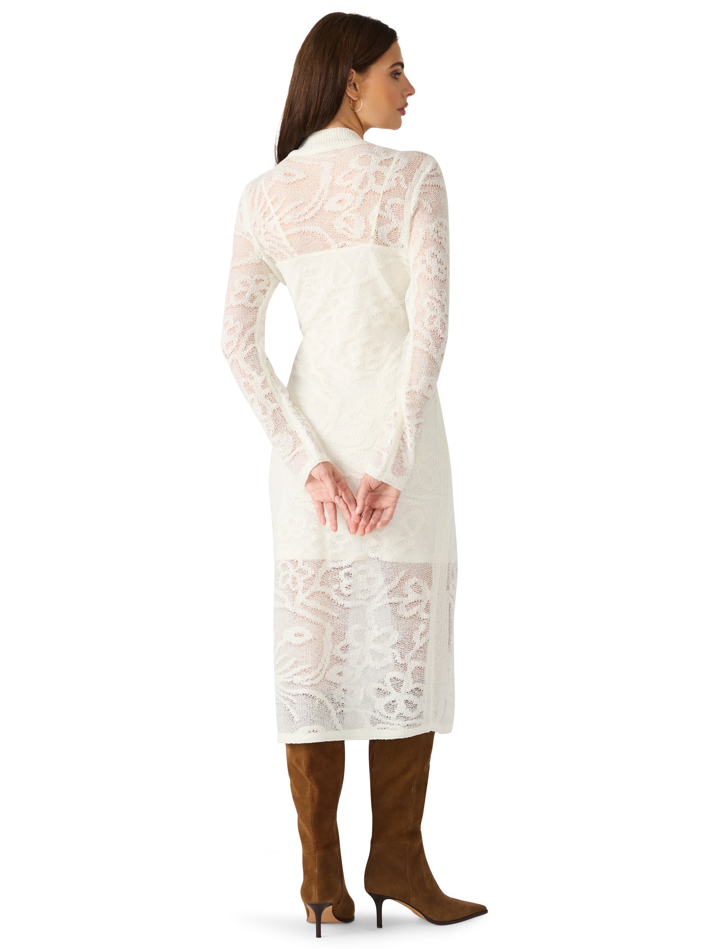 illie dress winter white