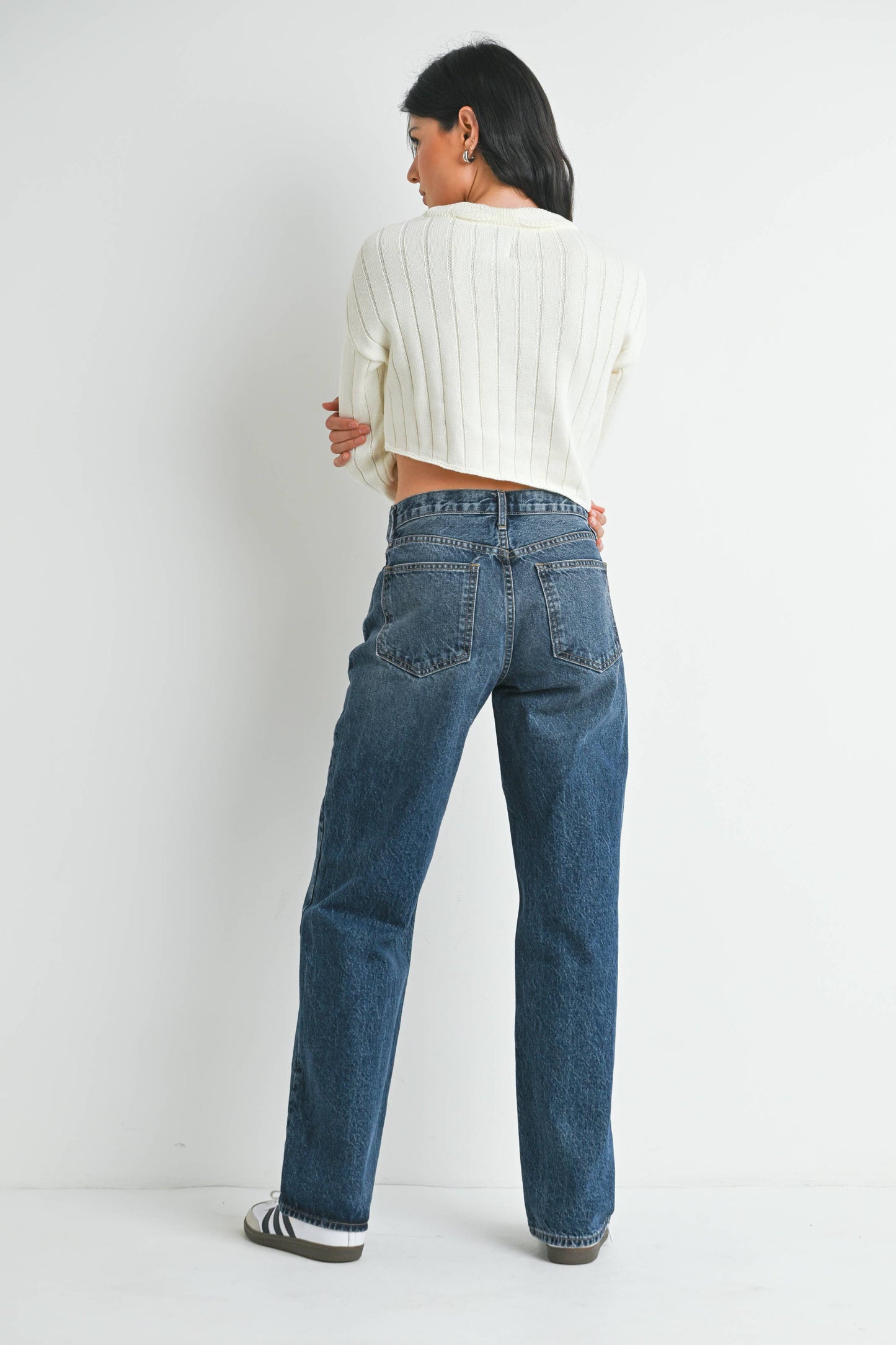 Classic relaxed straight denim
