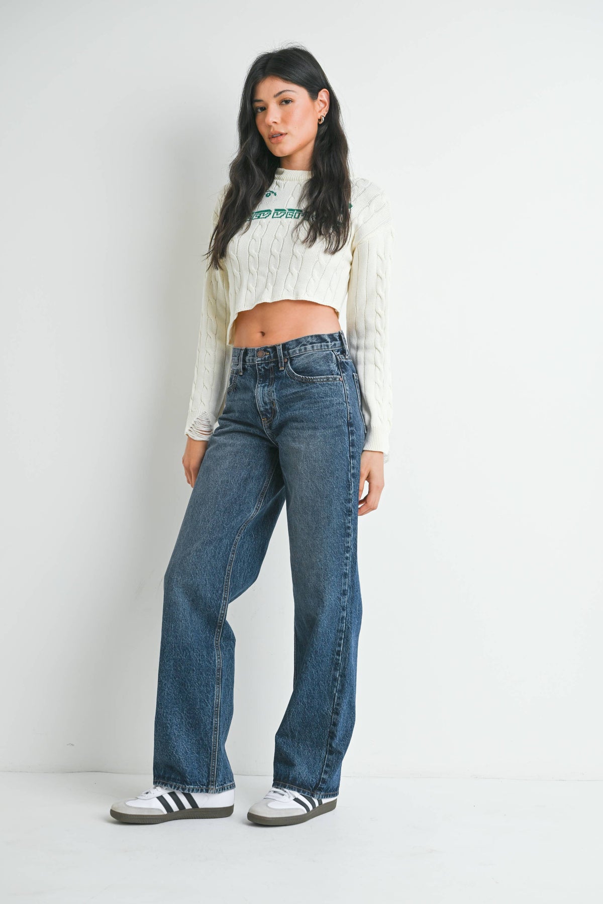 Classic relaxed straight denim