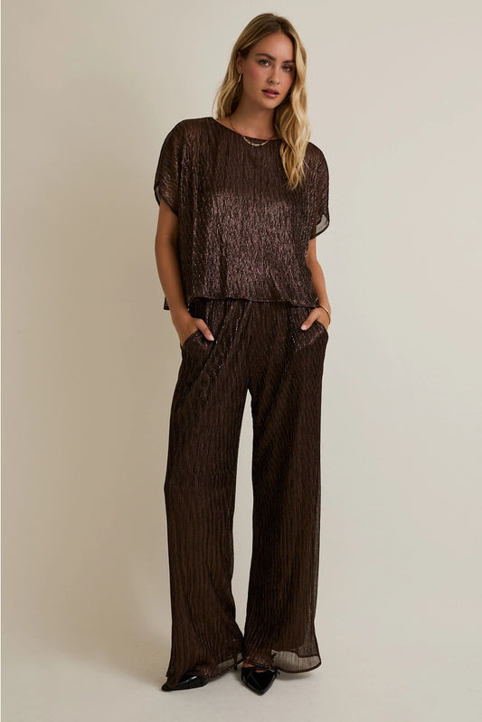 coco metallic matching set