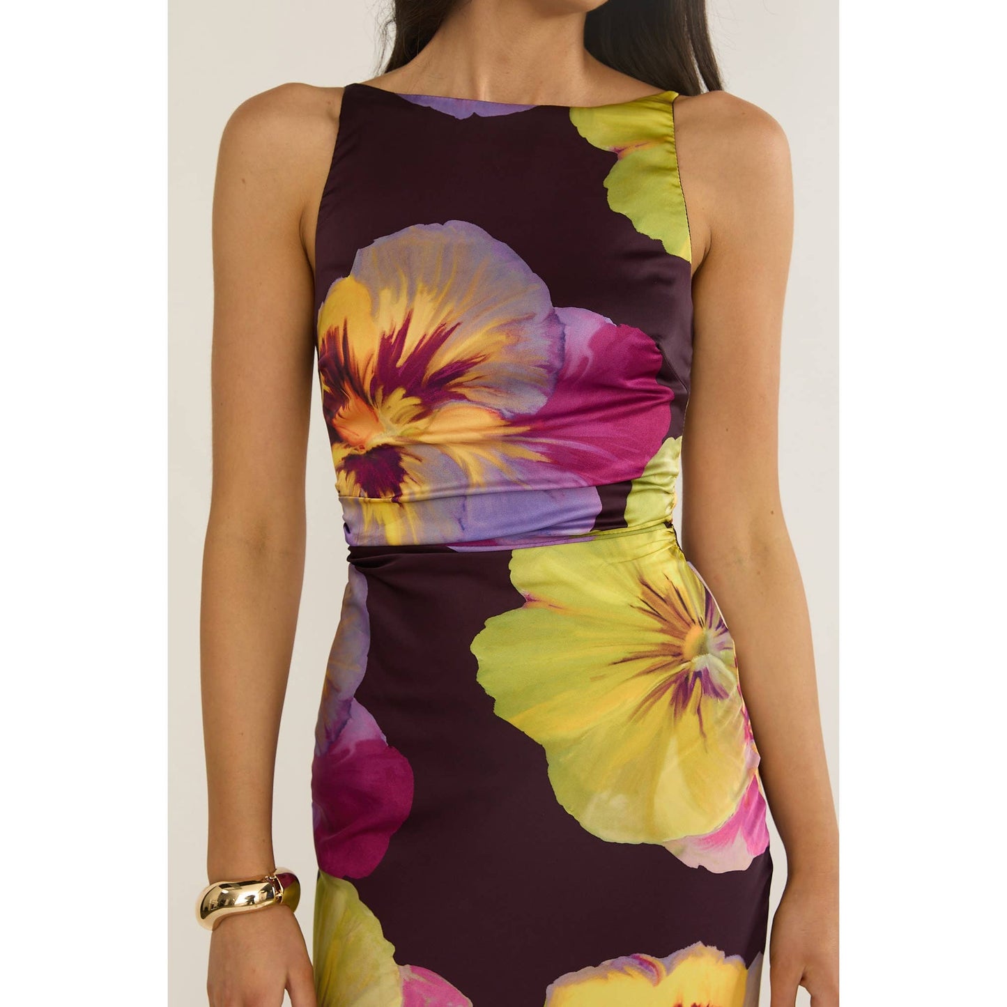 Sugar plum midi dress