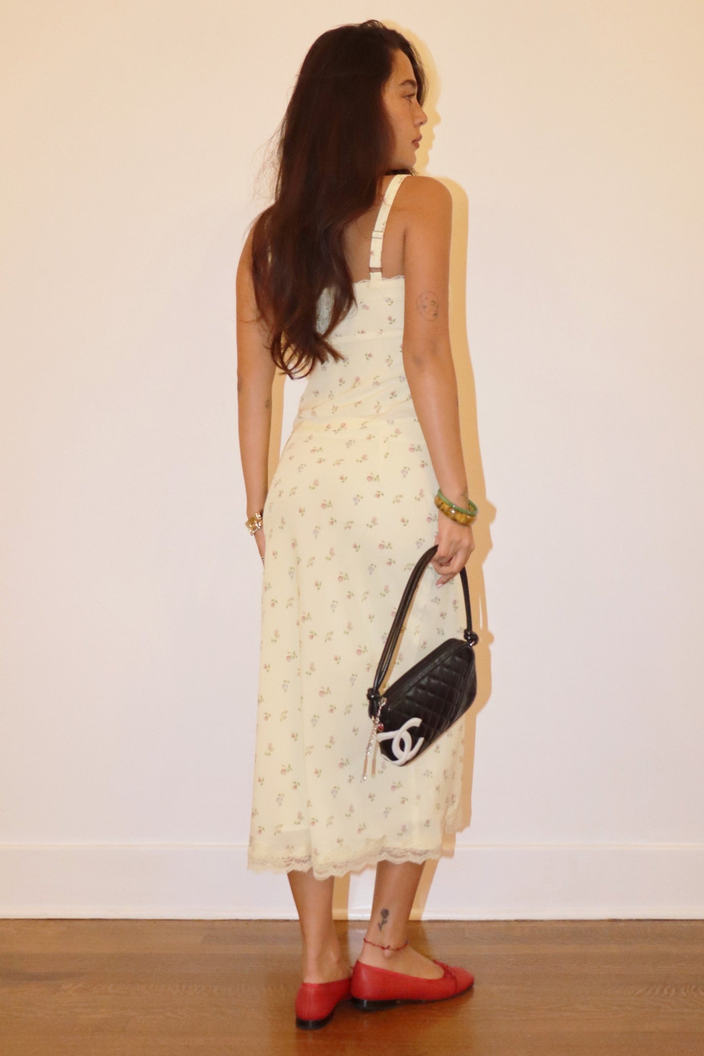 blooming lace cami