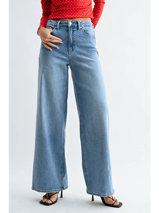 weekender wide leg denim