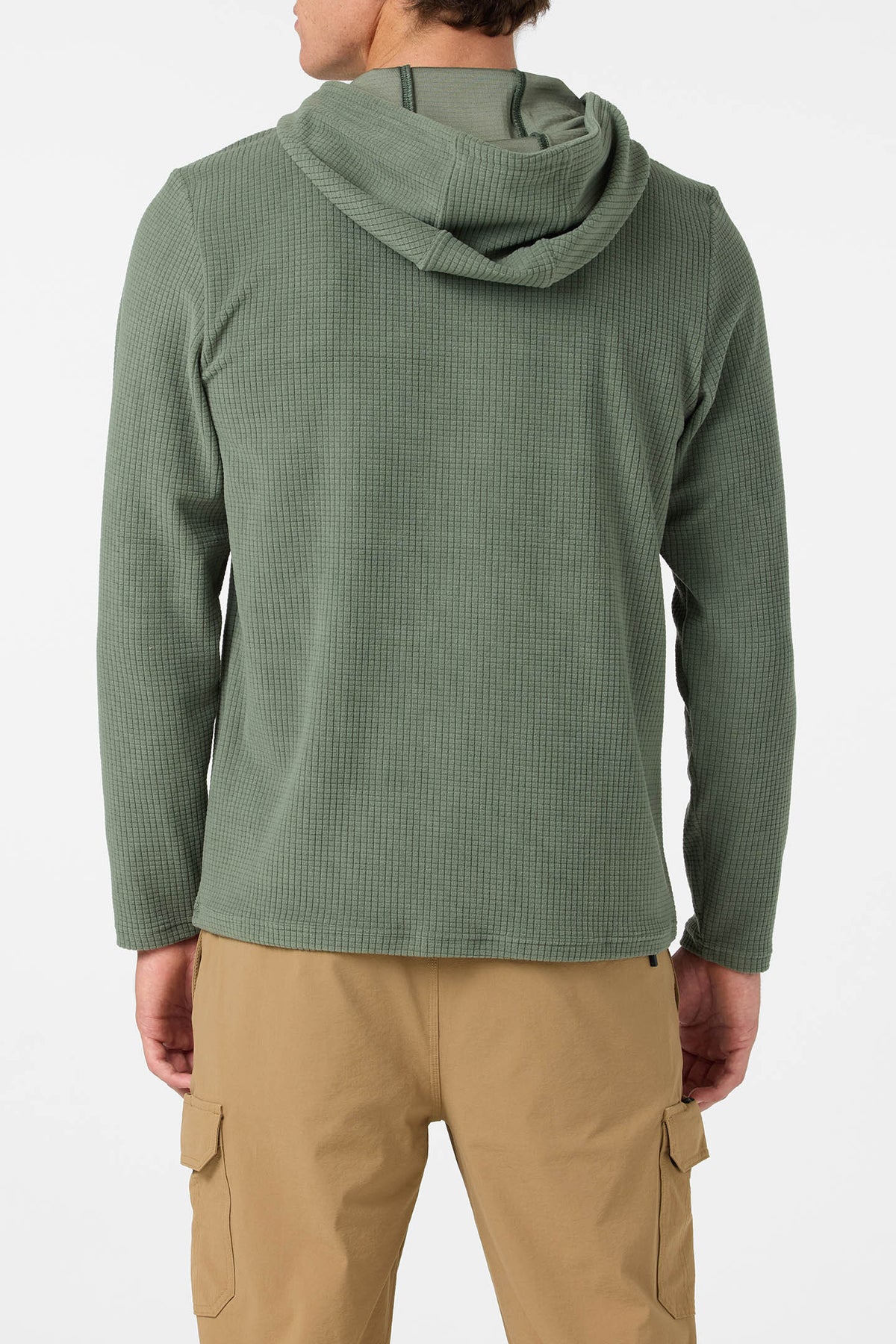 trvlr hooded quarter zip