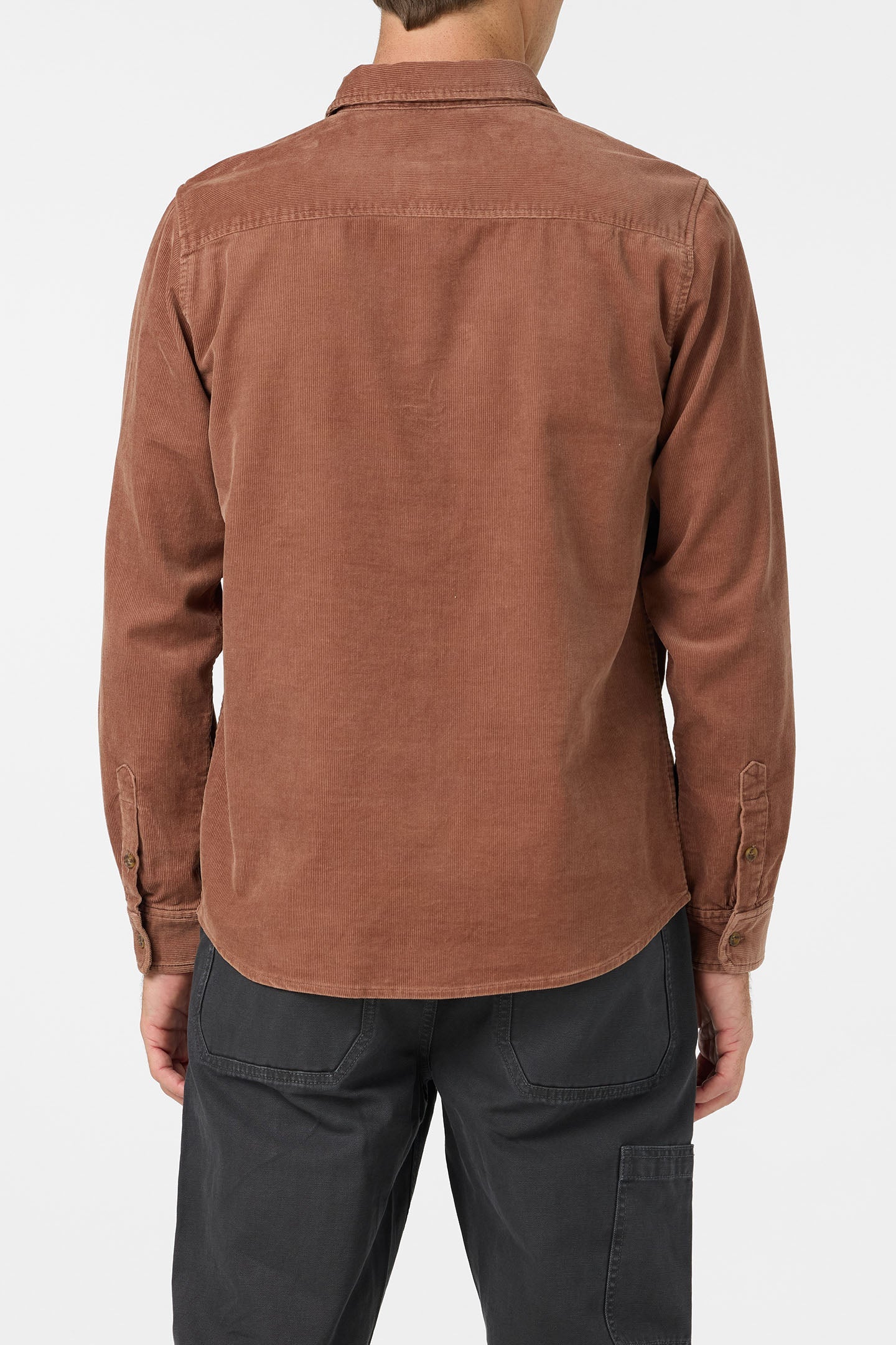 og cord shirt chocolate