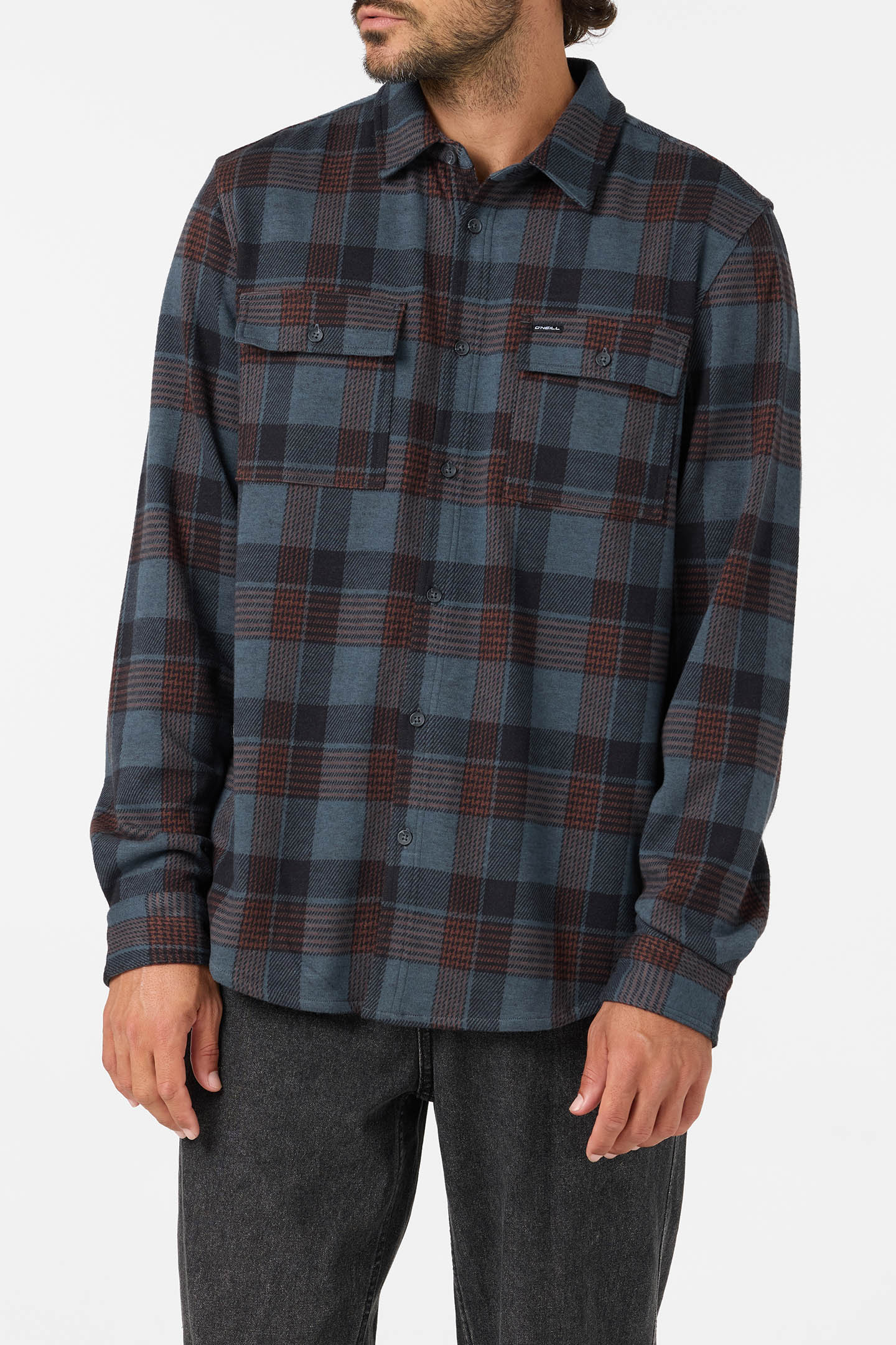 sutton flannel dark slate