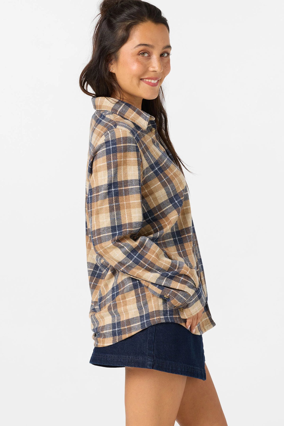 jorgina woodshack knit flannel