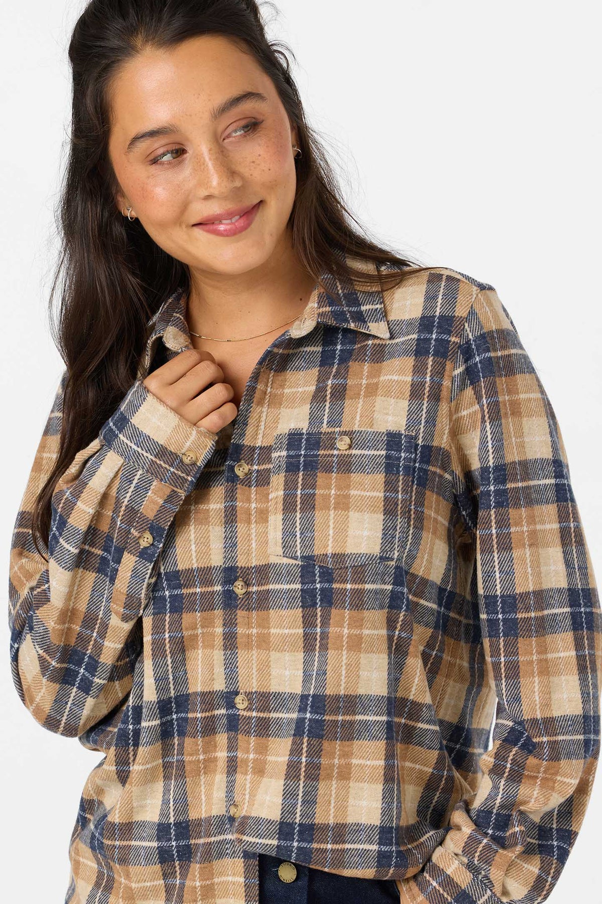 jorgina woodshack knit flannel