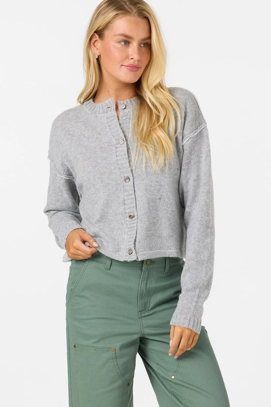 calder gray cardigan