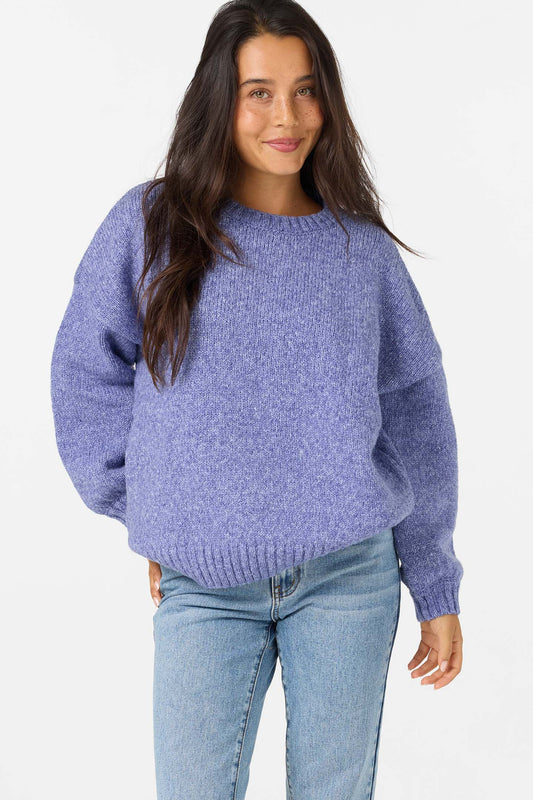 bayou royal heather sweater