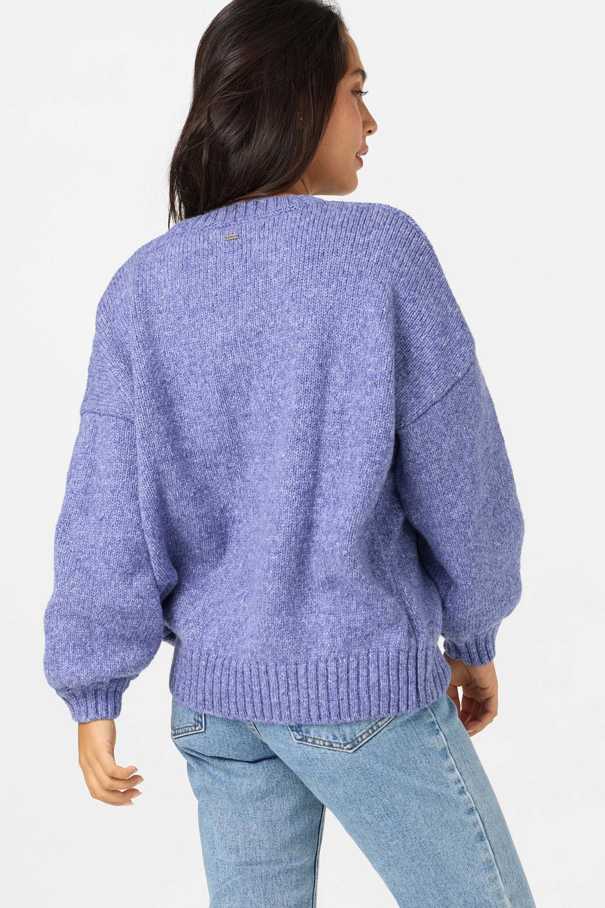 bayou royal heather sweater