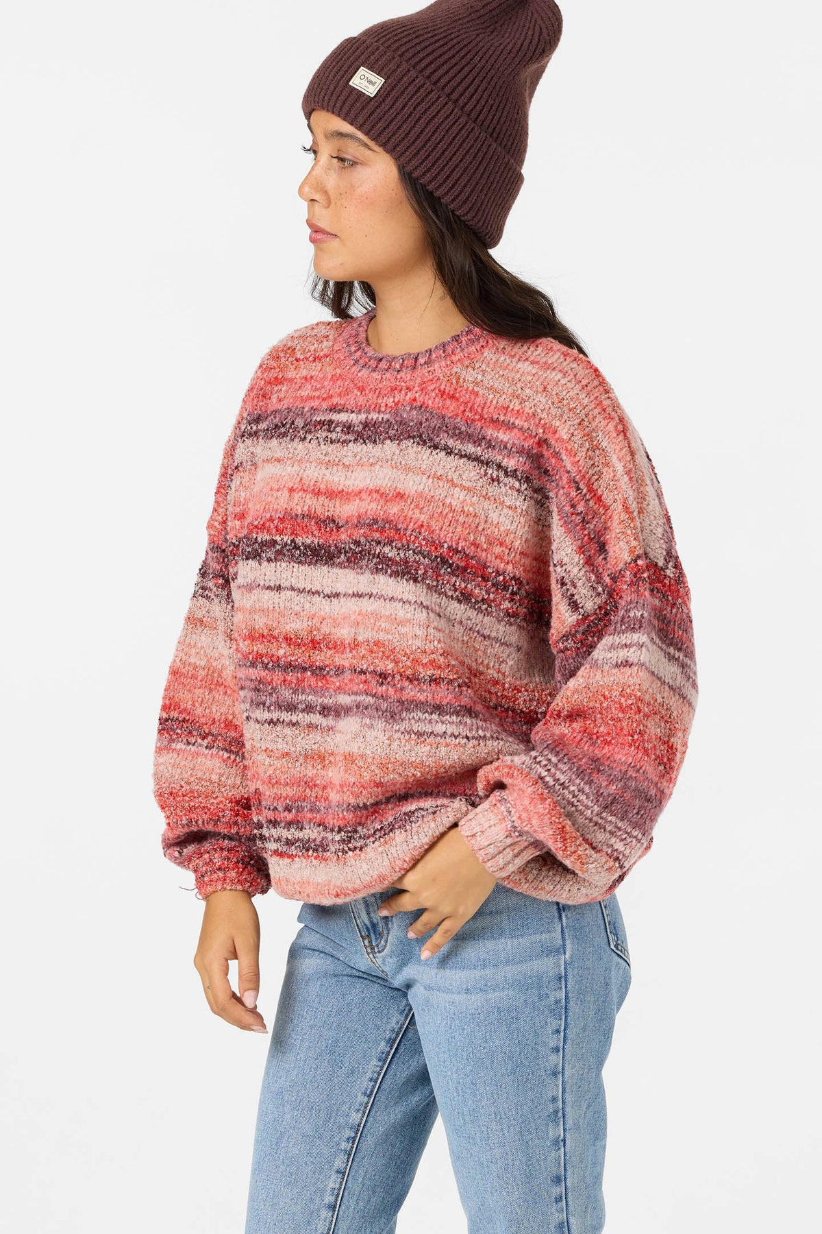 chocolate bayou stripe sweater