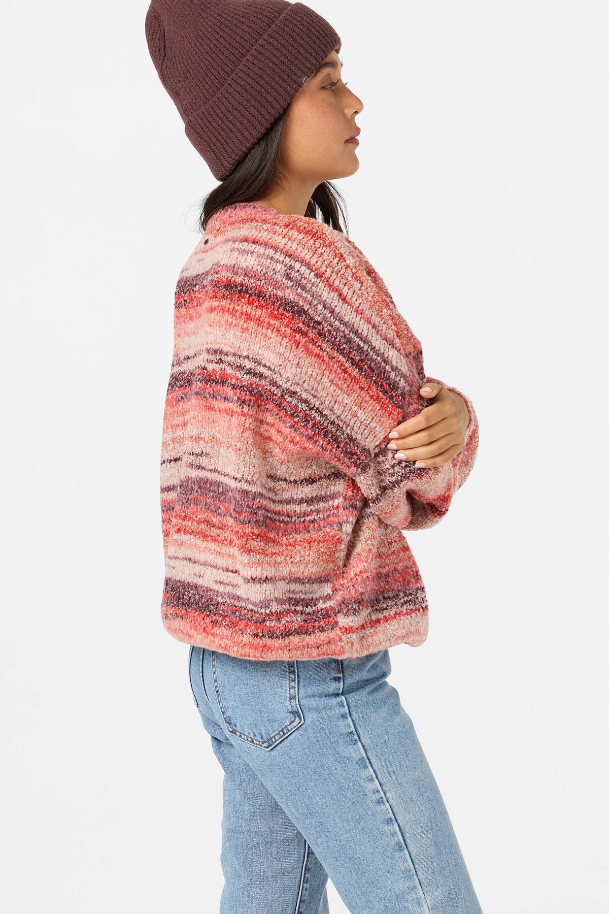 chocolate bayou stripe sweater