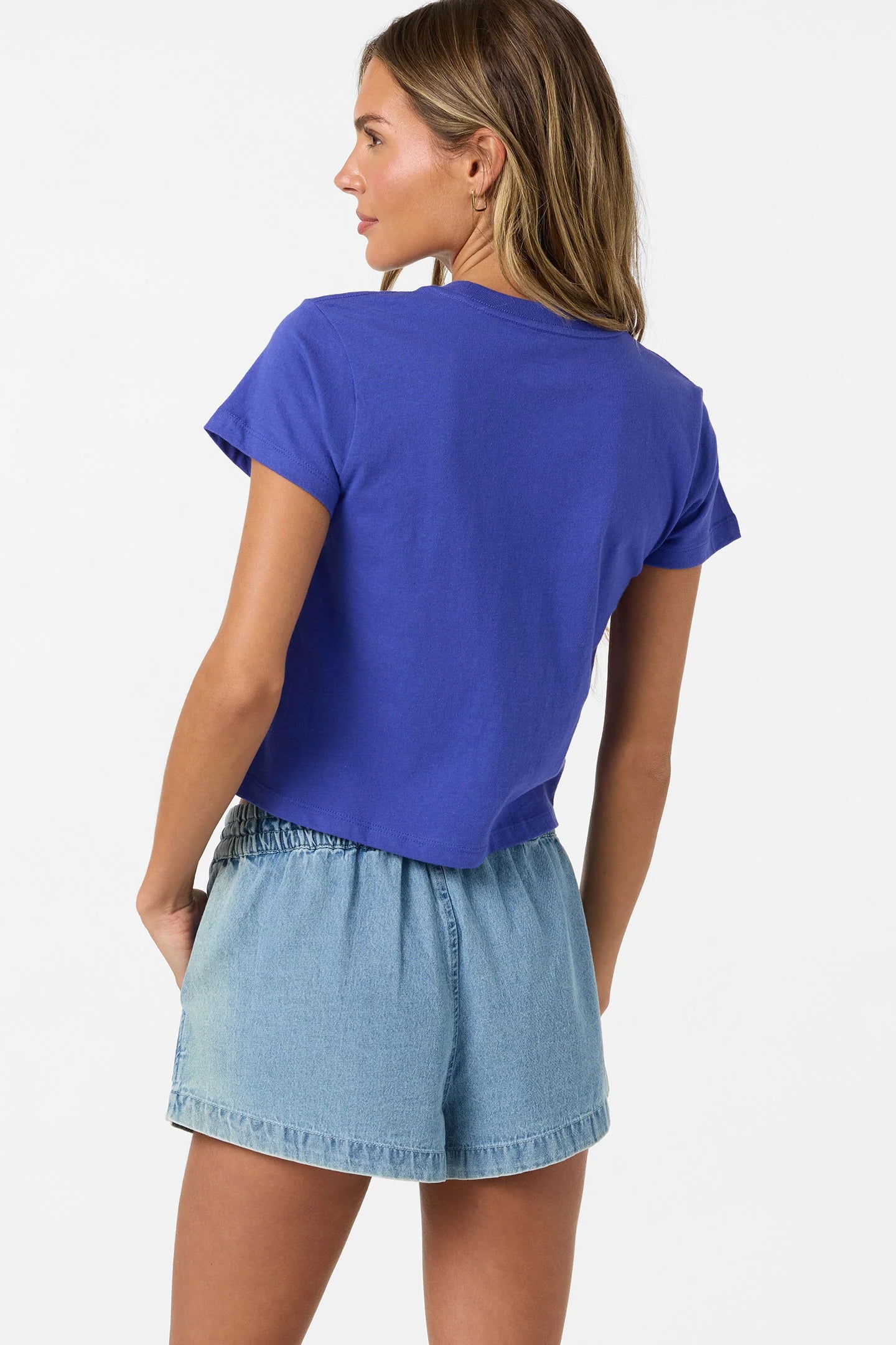 shell star fitted tee
