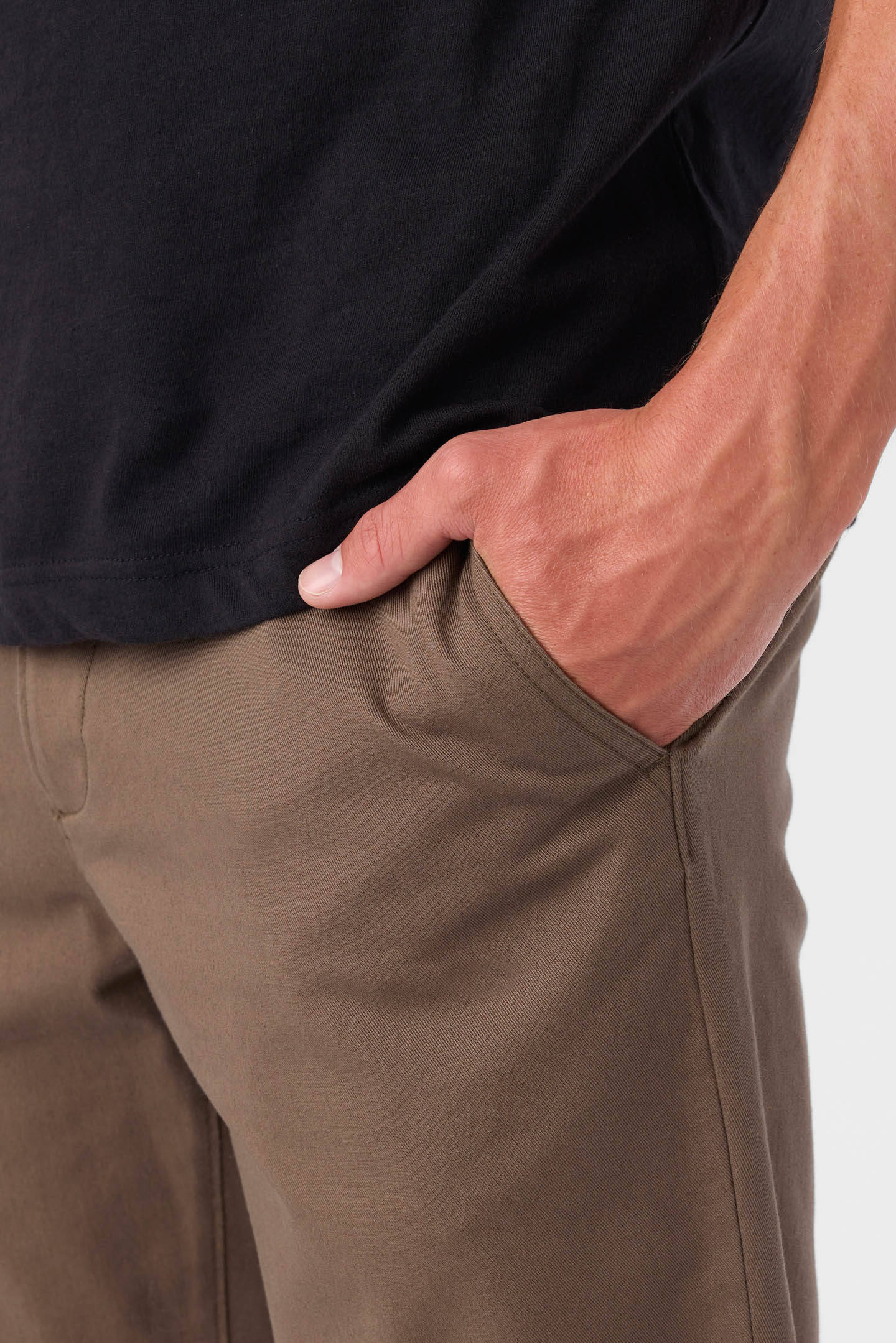 transporter stretch pant brown