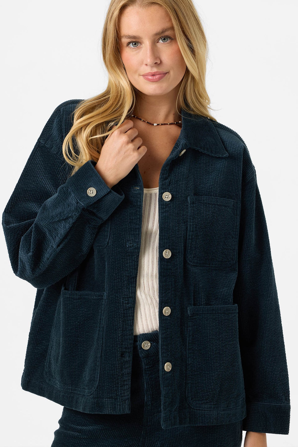 langford shacket slate