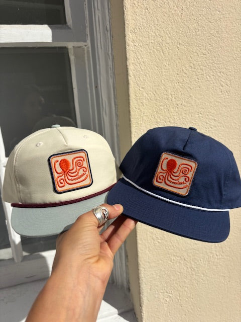 woodees octopus snap backs