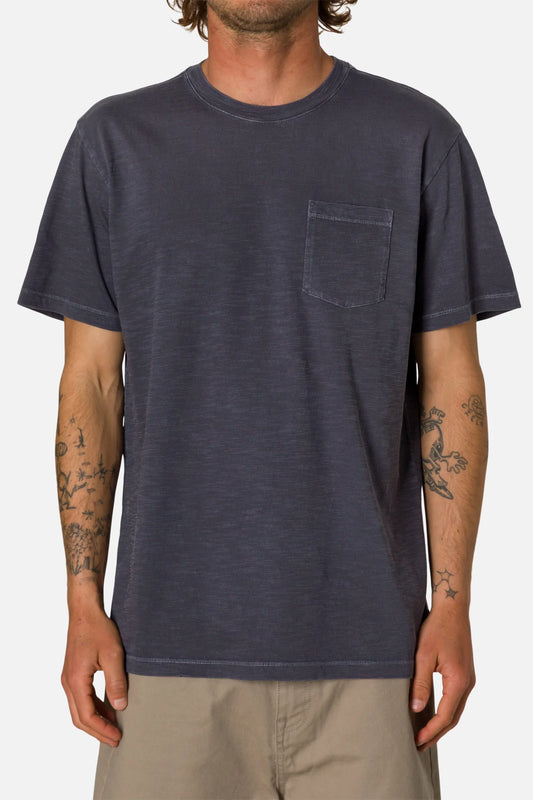 katin slub base tee navy