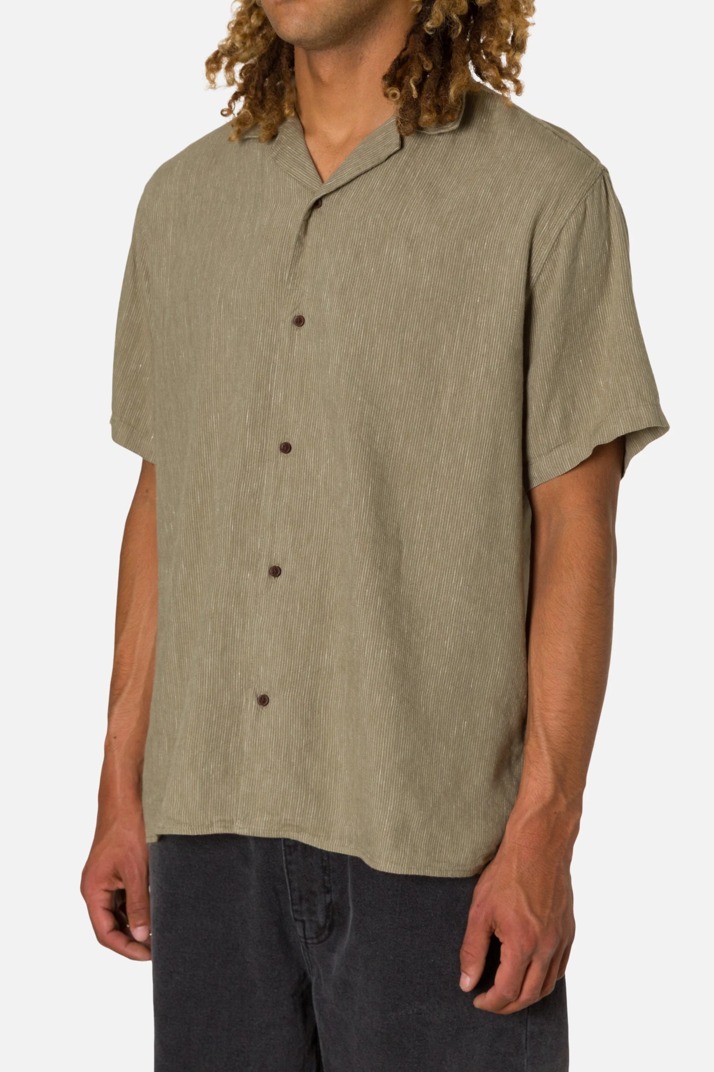Katin teller moss stripe shirt