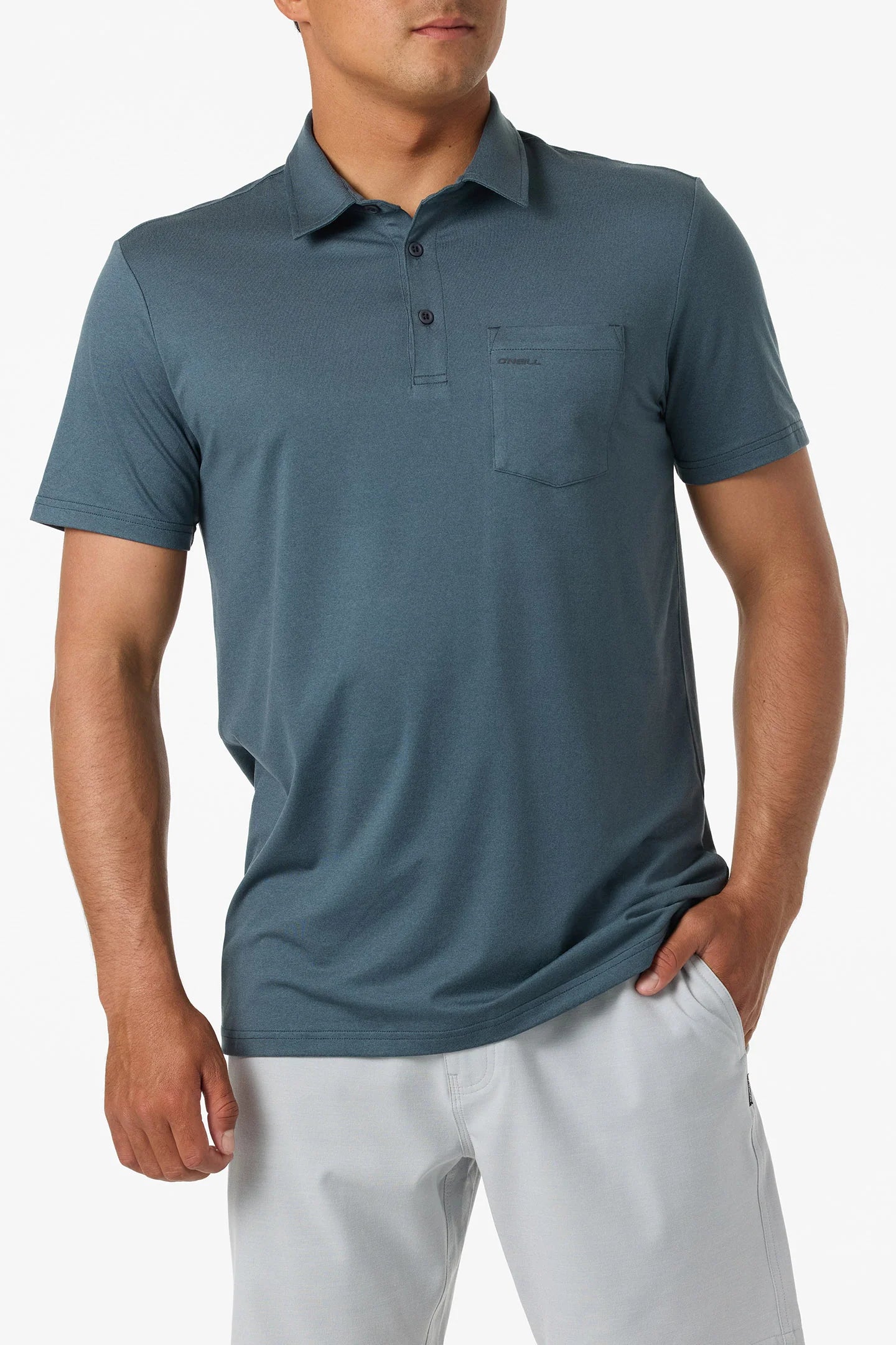 trvlr upf polo slate