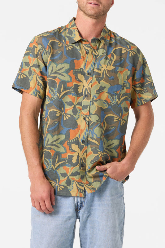 oneill og dark shadow print shirt