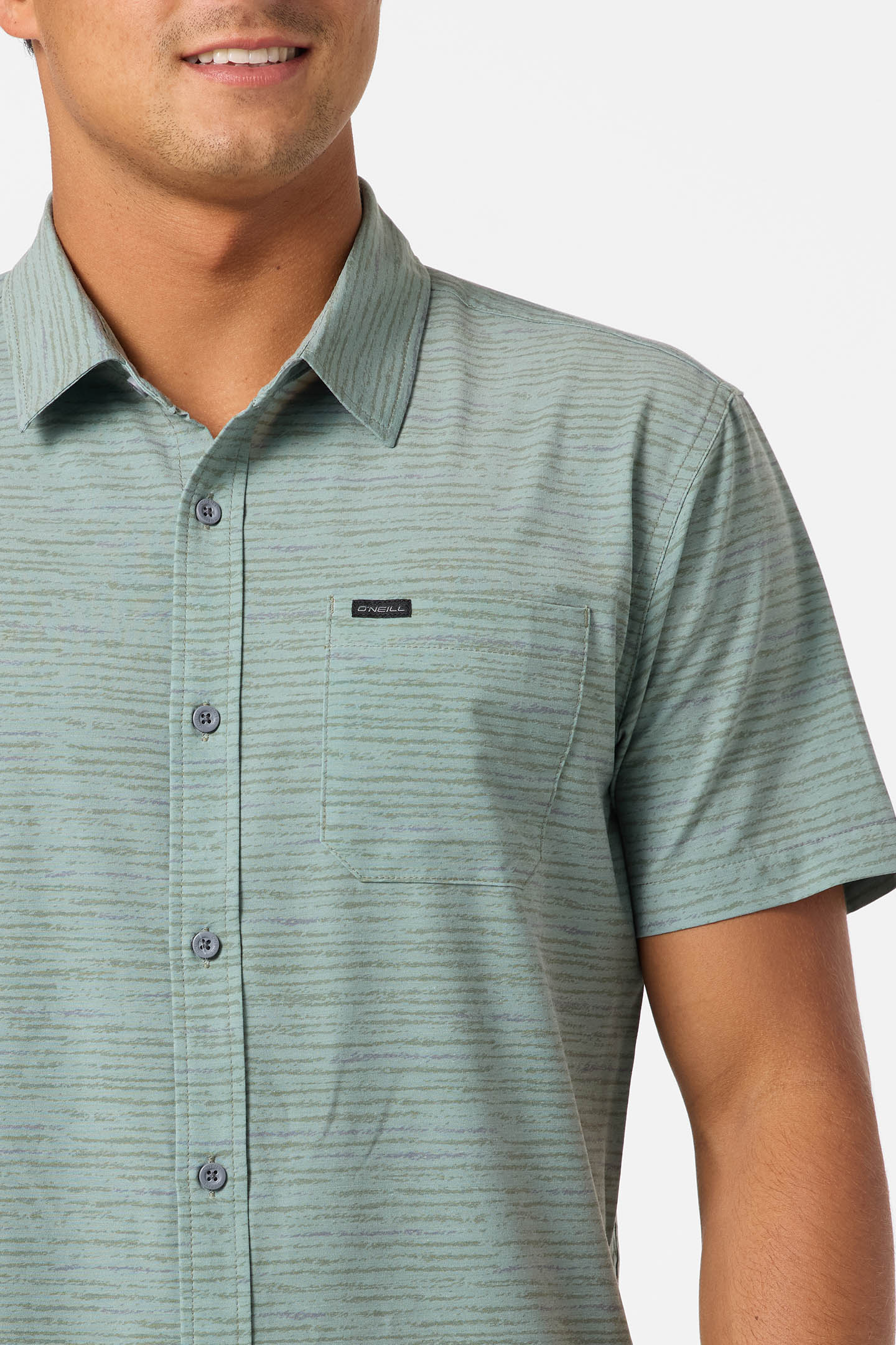 oneill trvlr upf stripe sage