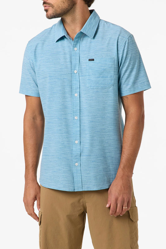 trvlr stripe buttondown blue