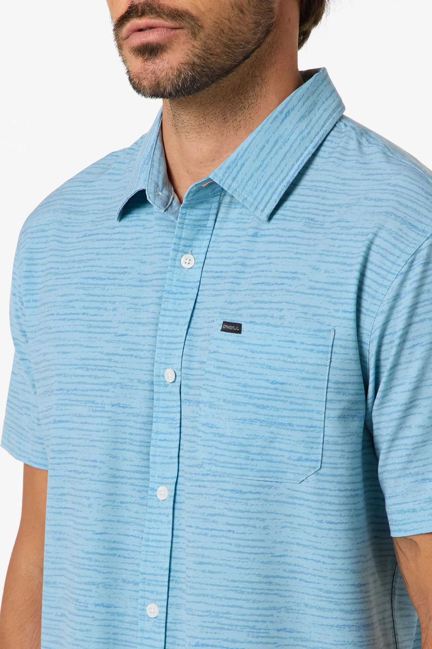 trvlr stripe buttondown blue