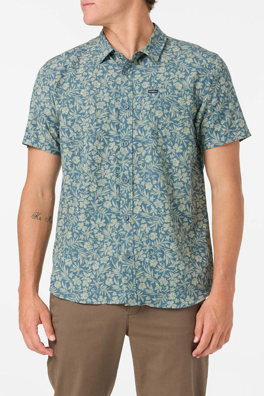 oasis woven shirt dark slate