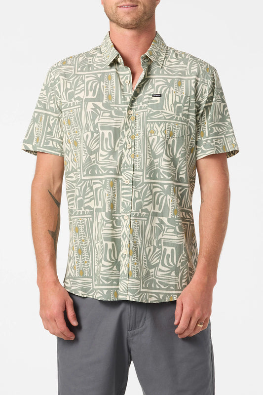 oneill oasis woven button down