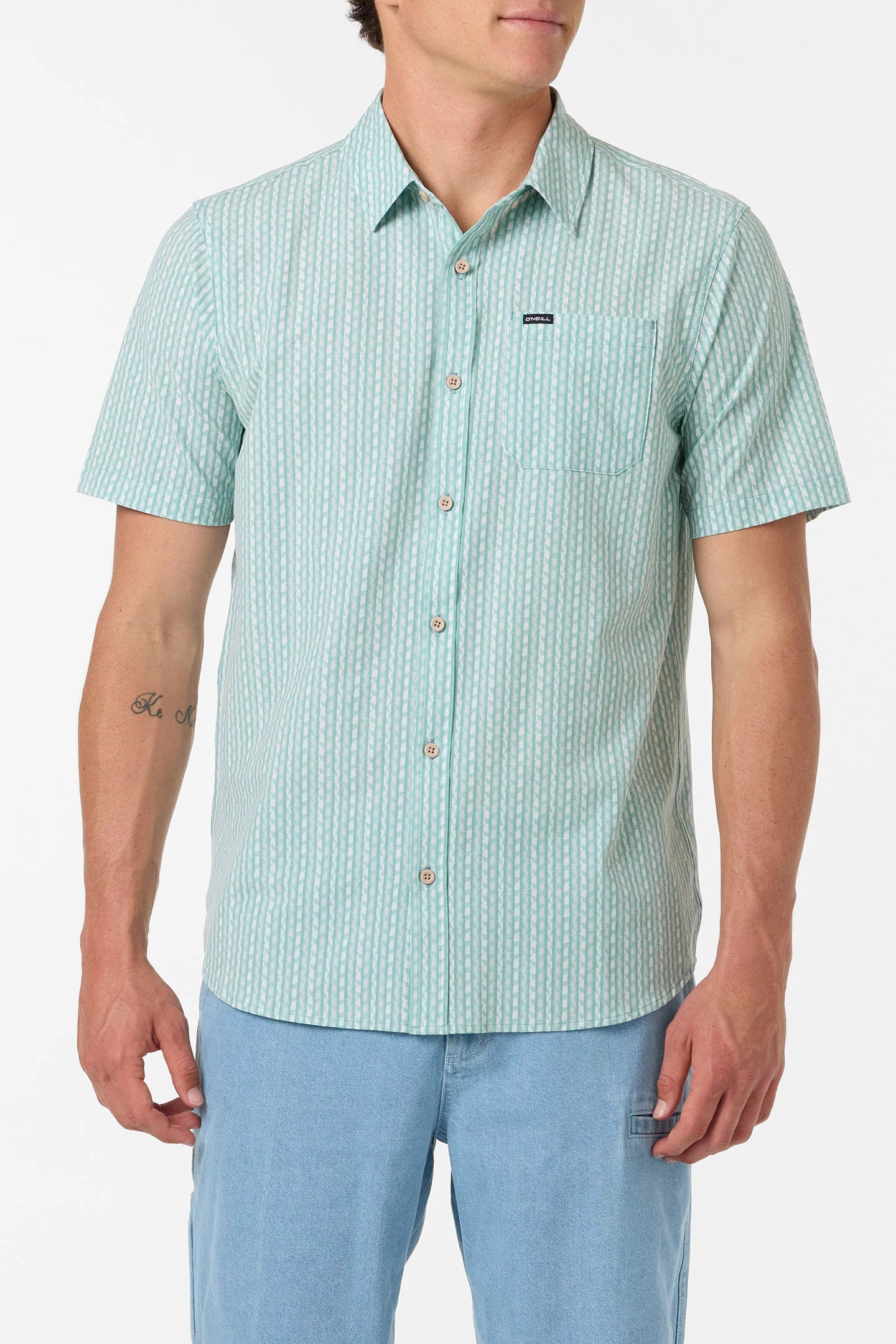 upf slub relaxed button down