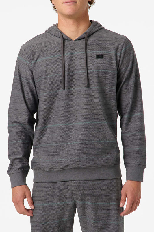 bavaro stripe hoodie dark shadow