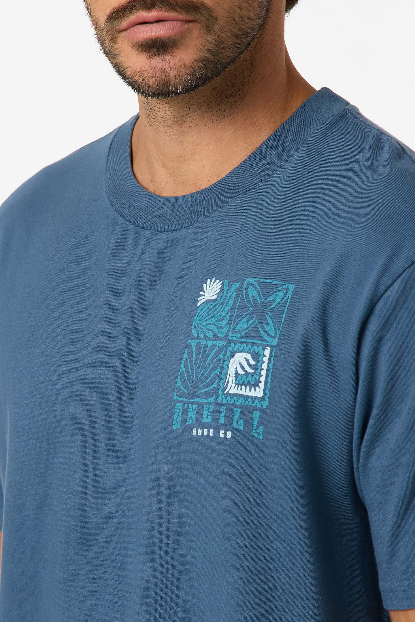og etching vintage tee blue