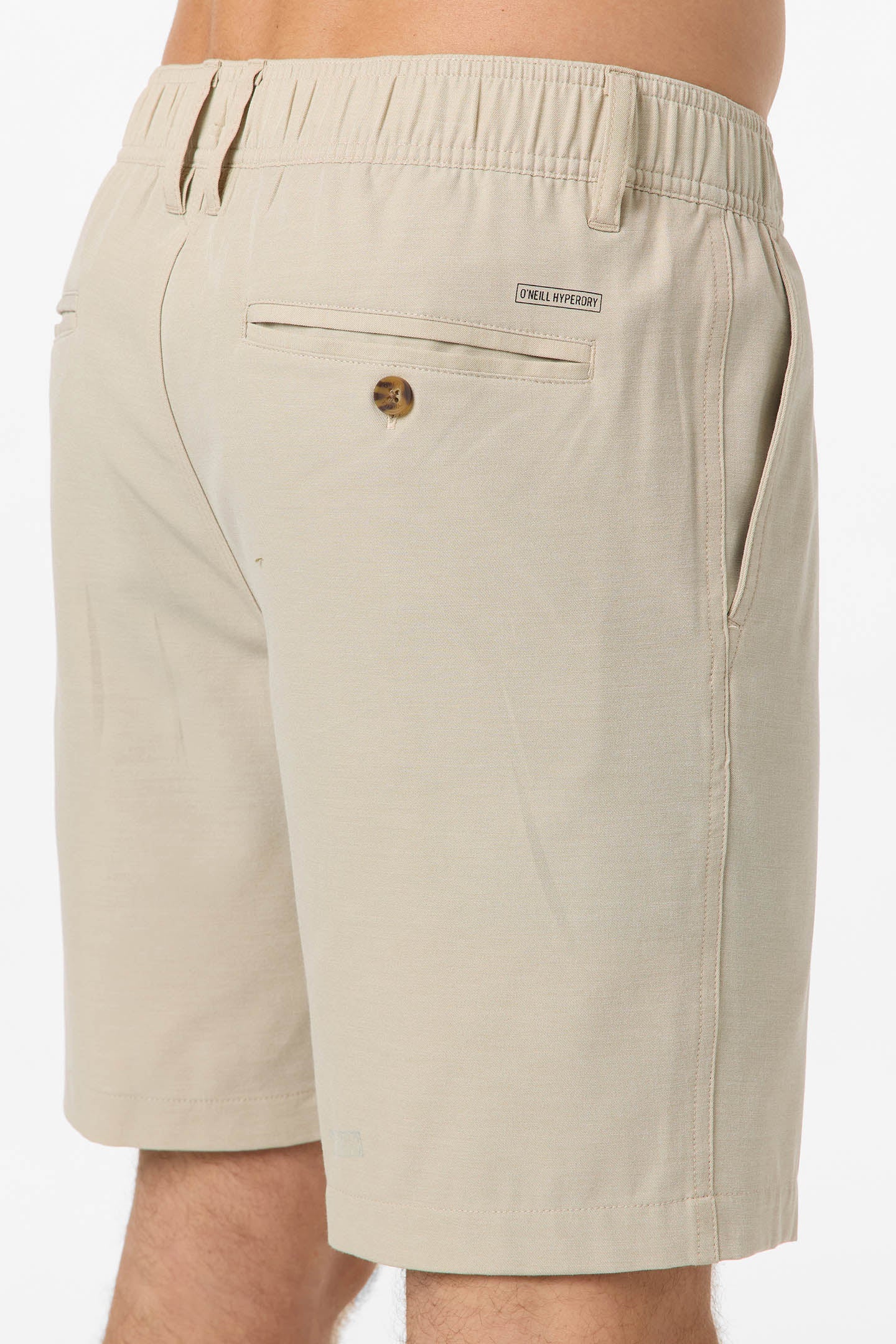 reserve light check ewaist khaki