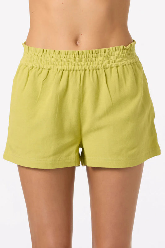 sanders shorts golden green