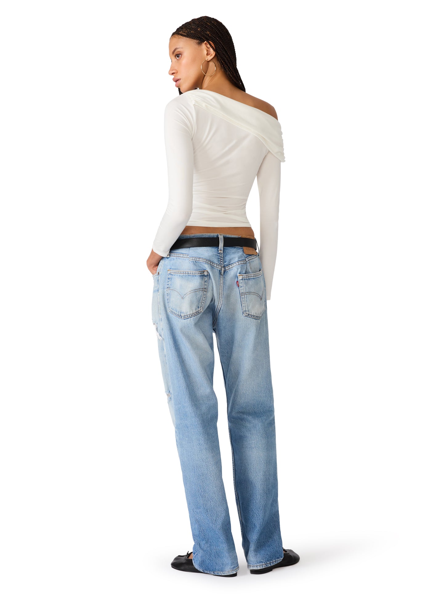 ryder cream knit top