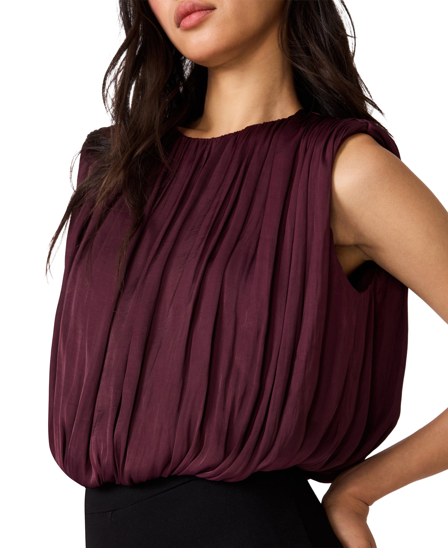 milana top purple wine