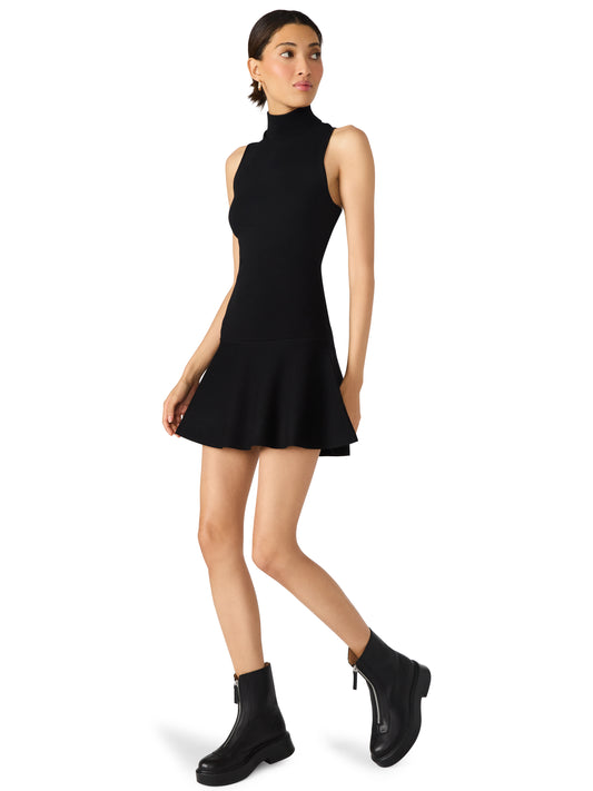 breslin black sweater dress
