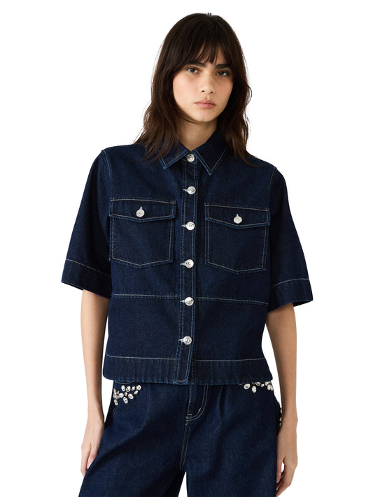 Eliana Top-Bijou Blue