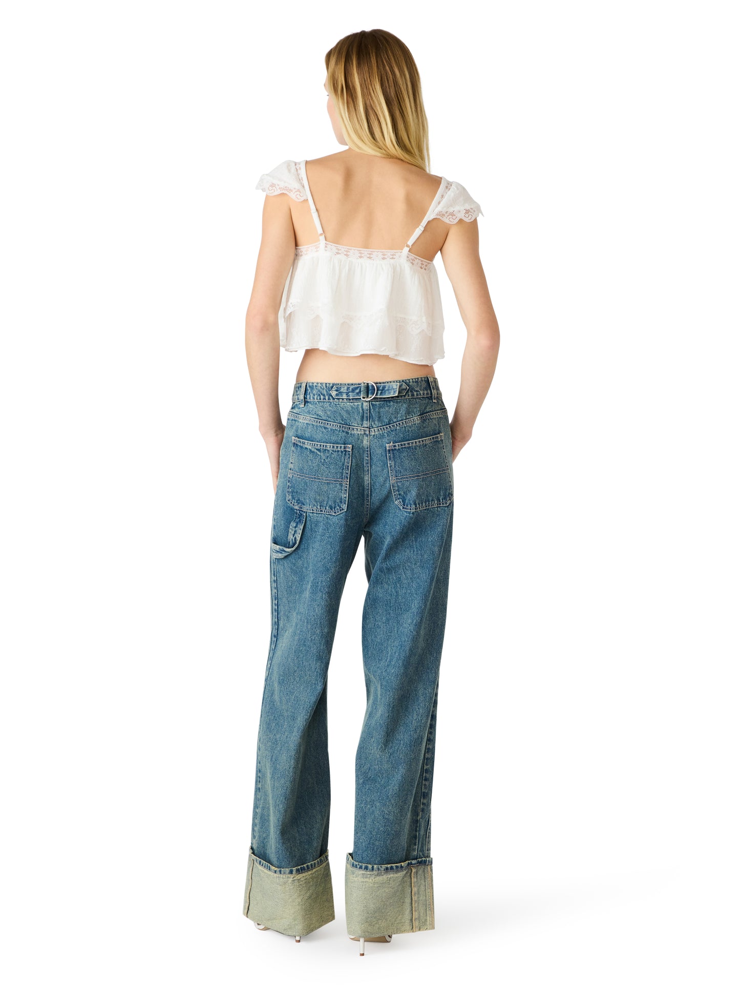 leta white lace top