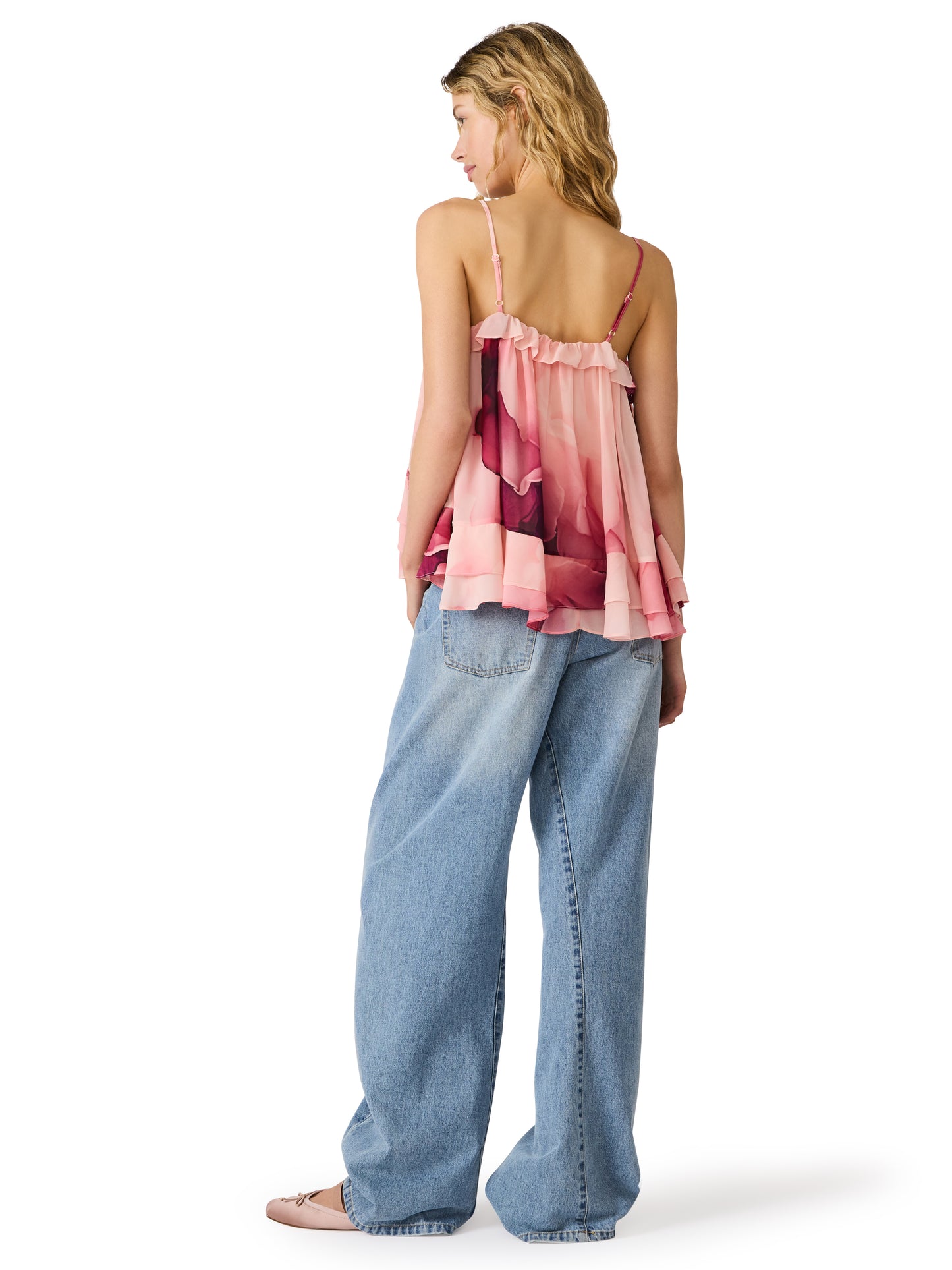 rhianon coral cloud blouse