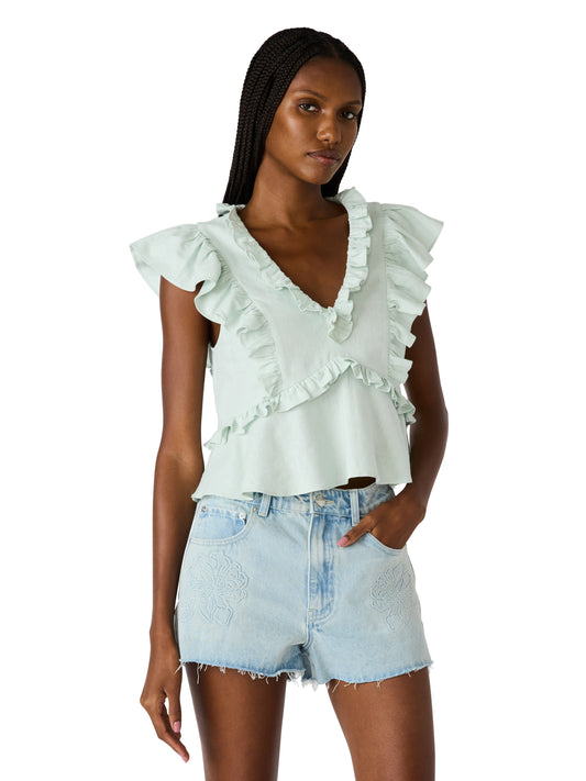 verda top powder blue