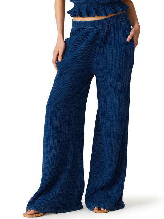harbor pant indigo