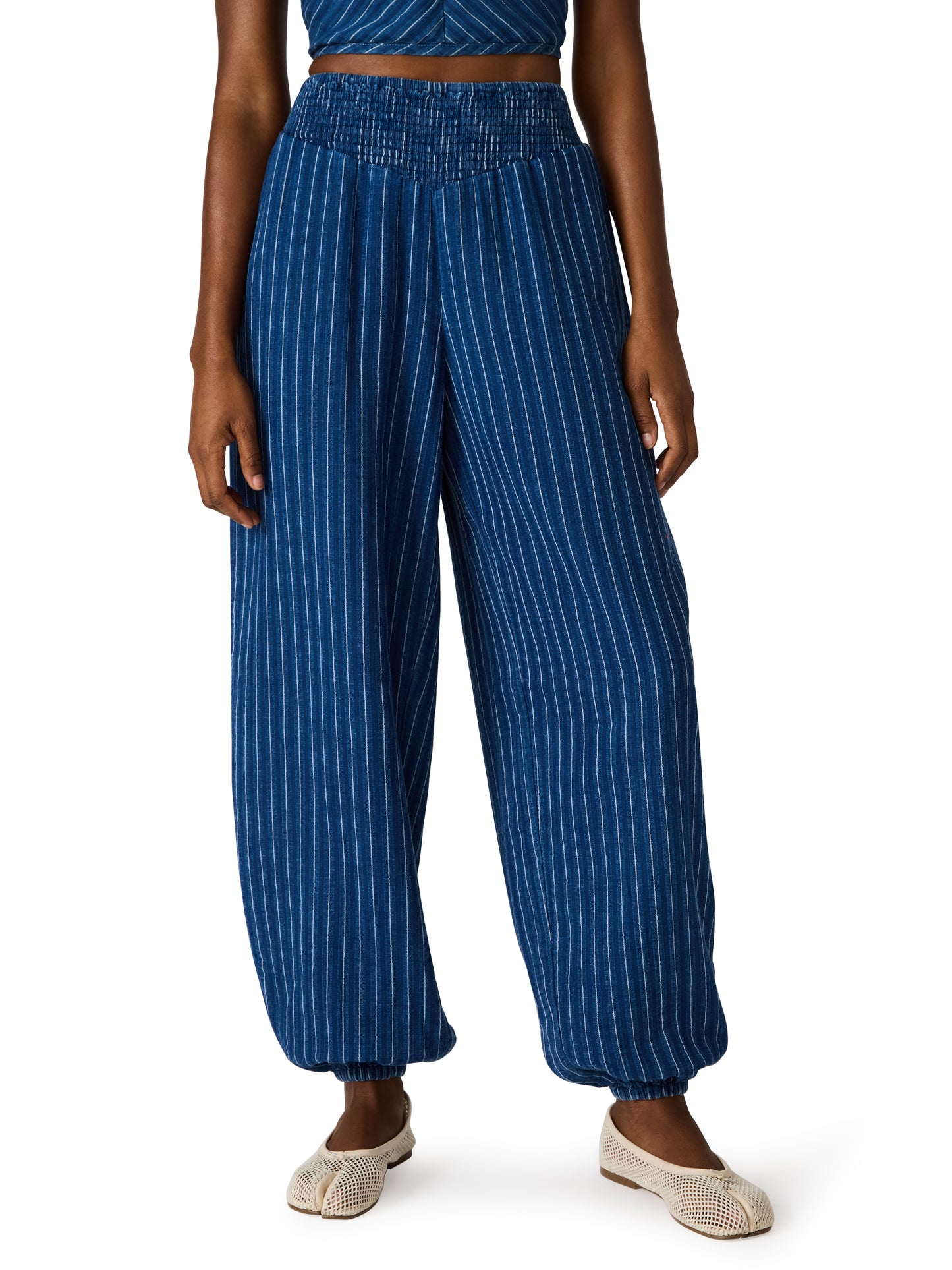 tillie pant miexed indigo