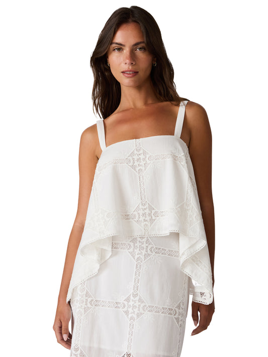 ainslee eyelette tank
