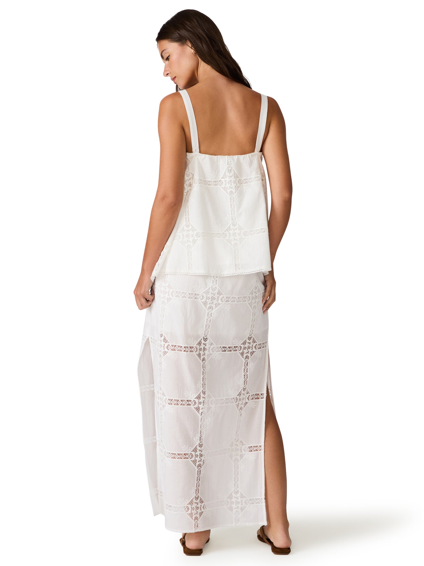 ainslee eyelette tank
