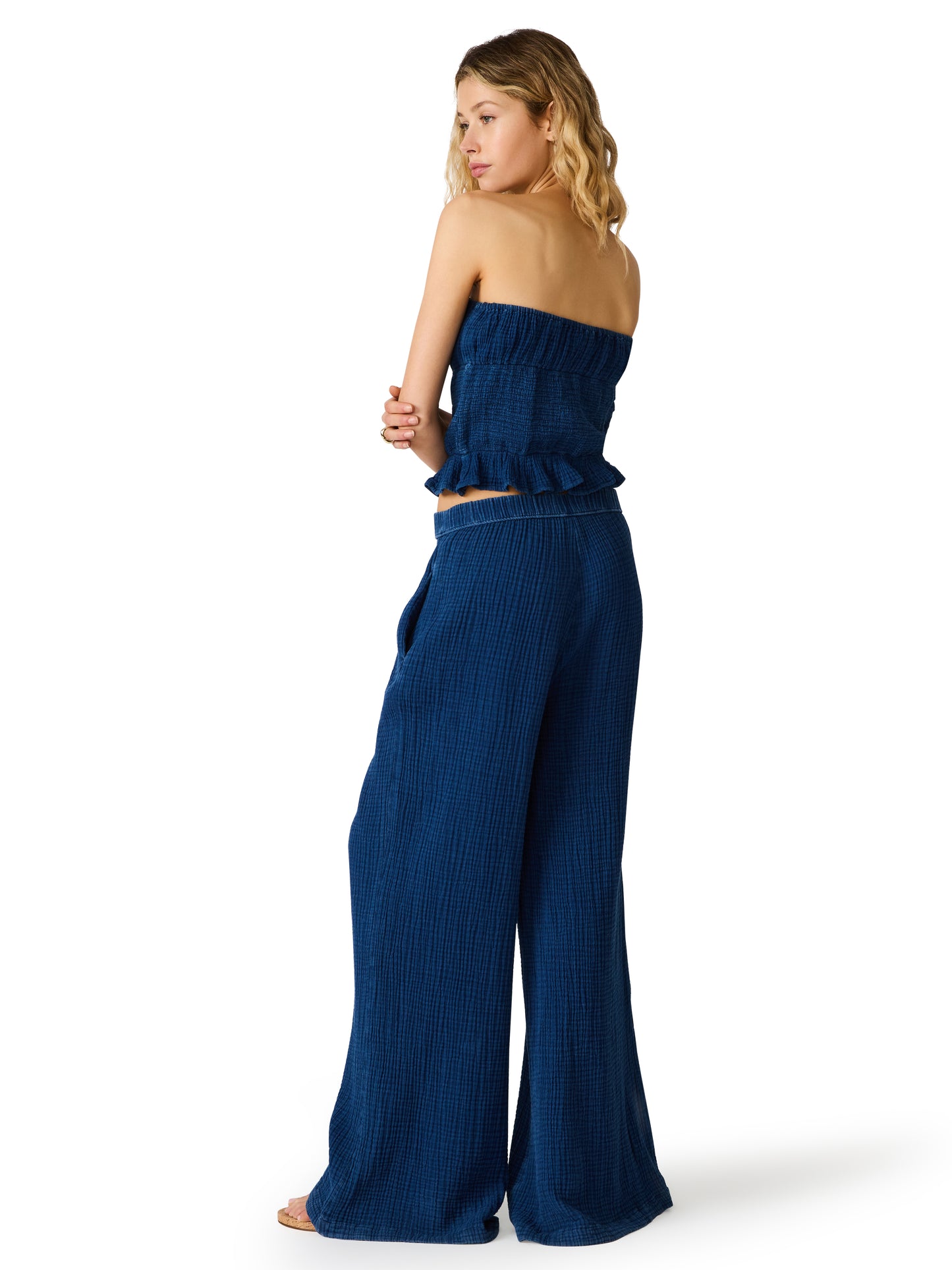 harbor pant indigo