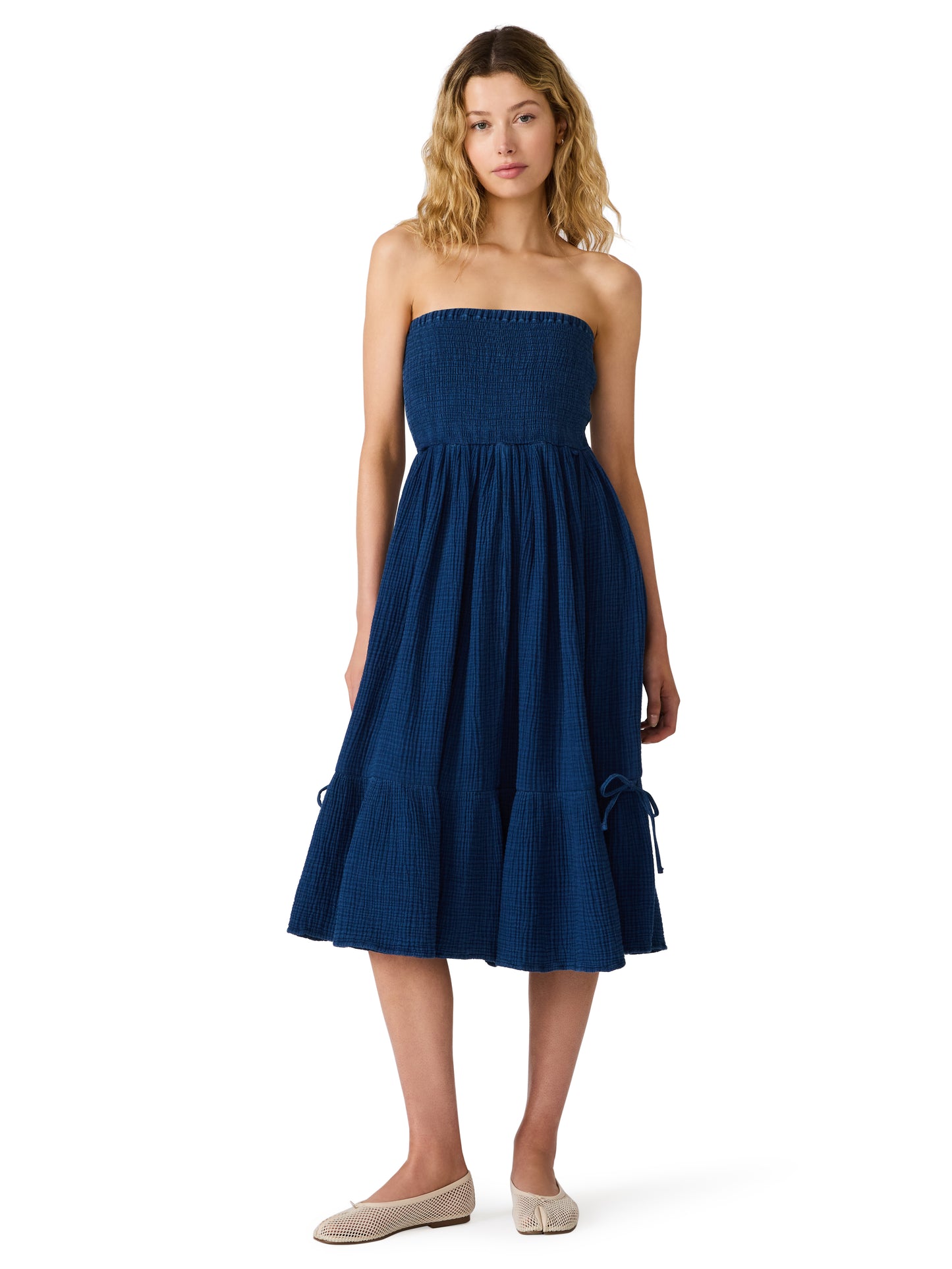 bisou dress/skirt indigo